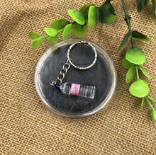 Load image into Gallery viewer, 2019 New Women/Men's Fashion Handmade Resin Mineral water bottles Wine Bottle Key Chains Key Rings Alloy Charms Gifts  Wholesale