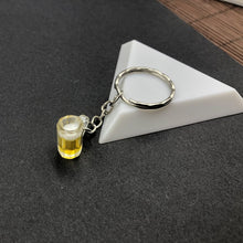 Load image into Gallery viewer, 2019 New Women/Men's Fashion Handmade Resin Mineral water bottles Wine Bottle Key Chains Key Rings Alloy Charms Gifts  Wholesale