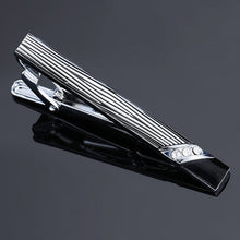 Load image into Gallery viewer, DY new high-quality enamel men's wedding tie clip high-end brand luxury design exquisite pattern crystal tie clip Free Delivery